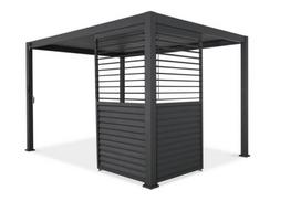 Reguliuojama žaliuzių panelė pavėsinei Pergola PREMIUM 3m, antracito sp. (93 cm)