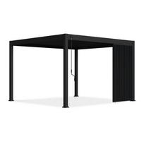 Vertikalios žaliuzės pavėsinėms Pergola ELEGANCE/DELUXE/FUSION 1.3 m, antracito sp. (123.5 cm)