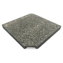 Pagrindas lauko skėčiui (1/4), granitas, 47x47x4 cm, 25 kg