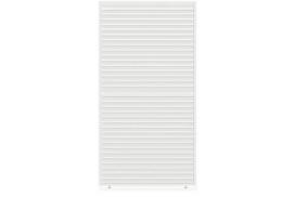 Reguliuojama horizontali žaliuzių panelė pavėsinėms Pergola ELEGANCE / DELUXE / FUSION 1.3 m, balta (123,5 cm)