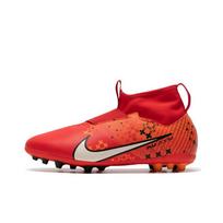 Nike Zoom Mercurial Superfly 9 Academy MDS AG GS Dream Speed - Šviesiai raudoni vaikiški sportbačiai Raudoni Ryškiai oranžiniai Juodi FJ0352-600 37.5