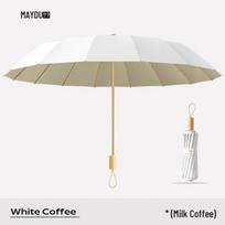 MAYDU 16-Rib UV Protection Folding Umbrella