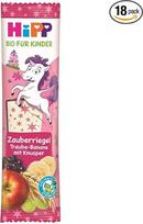 "HiPP Organic Magic Bar", "Grape Banana with Crisp", 18 x 30 g