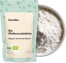 "Kamelur" ekologiškas smidrų krakmolas 500 g - kontroliuojamo ekologiško auginimo smidrų milteliai - universalus naudojimas kepimui, virimui ir tirštinimui