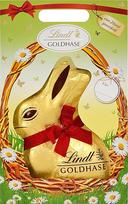 "Lindt Golden Rabbit" 1 kg, nenugriebto pieno, supakuotas rankomis į permatomą dėžutę, dovanų šokoladas, pakuotė po 1 kg (1 x 1 kg)
