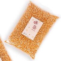 "Popcornloop Premium Popcorn "Mushroom" 1 kg, skirtas popkornų gaminimo mašinoms, Kinopopcorn, geriausios aukso kokybės, veganiškas, be glitimo, be GMO