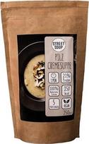"Street Soup" sriubos laikymo pakuotė 250 g greitai paruošiamos baltyminės kreminės sriubos, mažo kaloringumo, natūralios, veganiškos, idealiai tinkančios dietai, pasninkui ir detoksikacijai (250 g, grybų)
