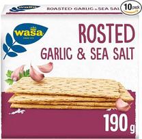 "Wasa Tasty Snacks" traškučiai "Roasted Garlic" 190g