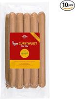 HOT DOG WORLD - veganiška kario dešra iš bulvių ir žirnių baltymų, 120 g, 10 vnt., veganiška, aukščiausios kokybės, amatininkų gamybos