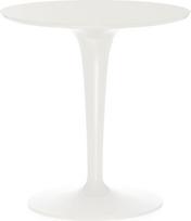 Kartell 860003 Tip Top Mono šoninis staliukas blizgus baltas