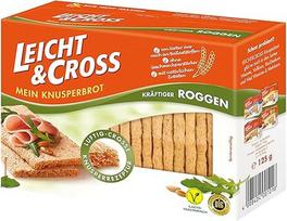 Leicht & Cross ruginiai traškučiai, 8 vnt. (8 x 125 g pakuotė)