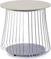 Nuorodos Rivoli 50100160 Kavos staliukas Skersmuo 50 cm Stiklas Cappuccino