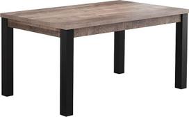 trendteam smart living - "Emile" - valgomojo stalas - tabako ąžuolas / pilka - kaimiškos išvaizdos valgomojo stalas - (plotis x aukštis x gylis) 160 x 77 x 90 cm - vieta iki 6 žmonių - atsparus įbrėžimams