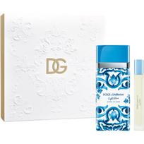 Dolce&Gabbana Light Blue Capri In Love Gift Set dovanų rinkinys moterims
