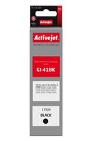 Activejet AC-G41Bk rašalo buteliukas Canon spausdintuvams, pakaitalas Canon GI-41BK 4528C001; Supreme; 135 ml; juodas