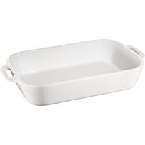 Staub Rectangular Ceramic Platter - 4.5 ltr, White