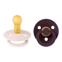 BIBS Colour Round - Petal/Plum 6-18 m