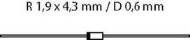Dinistorius 28-36V 2A Ib<0.3mA DO35