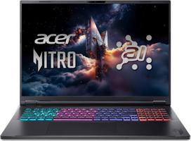 Acer | Nitro 18 AI AN18-61-R40J | Obsidian Black | 18 " | IPS | WQXGA | 2560 x 1600 pixels | AMD Ryzen AI 7 | 350 | 16GB | DDR5 | Solid-state drive capacity 1000GB | NVIDIA GeForce RTX 5070 | GDDR7 | 8GB | Windows 11 Home | 802.11ax | Bluetooth version