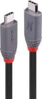 Lindy CABLE USB4 240W TYPE C 2M/40GBPS ANTHRA LINE 36958 LINDY