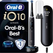 Oral B - iO 10 Electric Toothbrush - Cosmic Black - 1 Brush Head, Charging Travel Case