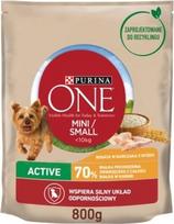 Purina Nestle PURINA One Mini Active Chicken, Rice - Dry Dog Food - 800 g