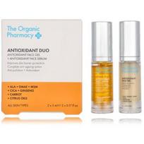 The Organic Pharmacy Antioxidant Duo rinkinys veidui (5 ml. gelis + 5 ml. serumas) - Rinkinys