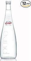 "Evian" (Evian) mineralinio vandens buteliukas 750 ml buteliukas X12