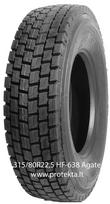Padanga 315/80R22.5 HF638 Agate 20PR 156/152L TL M+S 3PMSF,  315/80 R22.5