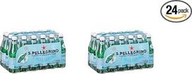 2X San Pellegrino 100% italienisches Mineralwasser Sprudelwasser 24 x 500 ml