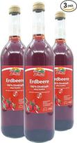 BLEICHHOF® braškių sultys, tiesioginės sultys, veganiškos (3 x 0,72 l)