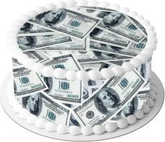 Dollar Cake Toppers, pakuotė 50, Pinigų tortas, Valgomieji popieriniai banknotai, Dollar Cake Decoration, Pinigų banknotai Cake Topper, Pinigai Šokolado Cake Topper, Torto apdaila Gimtadienis Žmogus