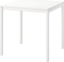 IKEA MELLTORP stalas 75 x 75 cm, baltas