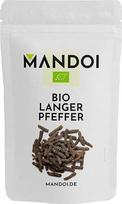 Mandoi Ekologiški ilgieji pipirai 200 g Ilgagrūdžiai pipirai iš ekologiškai auginamų Javos Indonezijoje