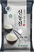 MIPUNG Premium Shindongjin ryžiai 4 kg | Aukštos kokybės korėjietiški ryžiai | Blizgantys kietieji grūdai | Suši, Bibimbap ir ryžių patiekalams
