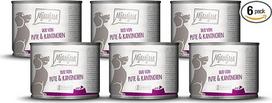 MjAMjAM - Aukščiausios kokybės drėgnas ėdalas šunims - "Duo of Good Turkey & Rabbit", 6 vnt. (6 x 200 g), be grūdų, su papildoma mėsa