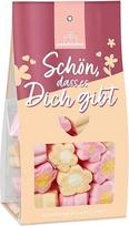 Schön, dass es Dich gibt Marshmallows 90 g | Gėlės Marshmallows dovanų pakuotėje | Ypatingoms progoms | Saldi dovanų idėja | Motinos dienai, Valentino dienai, gimtadieniui ir kt.