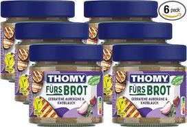 THOMY Duonos užtepėlė "Fried Aubergine & Garlic", stiklinė, 6 vnt. (6 x 180 g)