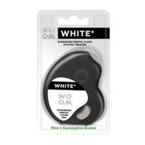 WHITE+, besiplečiantis tarpdančių siūlas, 30 m – WOOM, 1 vnt