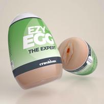 Crushious Crushious Ezy Egg The Expert Green Compact Intimate Device TPE ABS