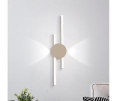 Eglo 902126 - LED Sieninis šviestuvas VENTICELLO LED/20W/230V + LED/0,91W smėlio spalvos