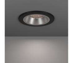 Eglo 902298 - LED RGBW dimeriuojamas įleidžiamas vonios šviestuvas YEBRA-Z LED/4,8W/230V IP44 juodas