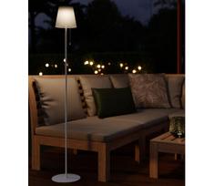 Eglo 901902 -LED saulės stovinti lauko lempa SCORDIANO LED/2,3W/3,7V 1800mAh IP44 balta