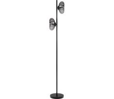 Osram - Grindinė lempa DECOR SMOKE 2xE14/12W/230V juoda/dūminė pilka