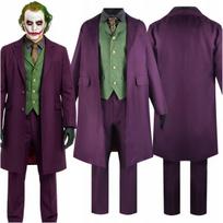 Jokerio Klouno Kostiumas Batmano Kostiumas Cosplay Halloween Rinkinys 6El