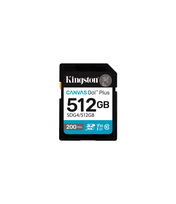 Kingston | Canvas Go! Plus | 512GB | SD | Flash memory class Class 10, UHS-I, U3, V30