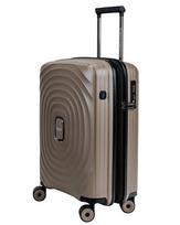 SwissBags Echo 55 cm rankinis lagaminas šampano spalvos