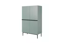 Sideboard Nicole - Fjord Mdf / Black Legs