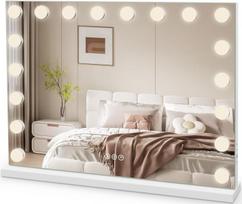 Veidrodis LED HOLYWOOD-MIRROR-100X80CM-WHITE