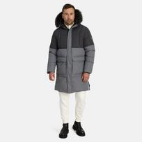 Huppa Unisex paltas ALASKA, gray/ dark gray
